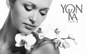 yonka-1 woman blonde hair and red lipstick